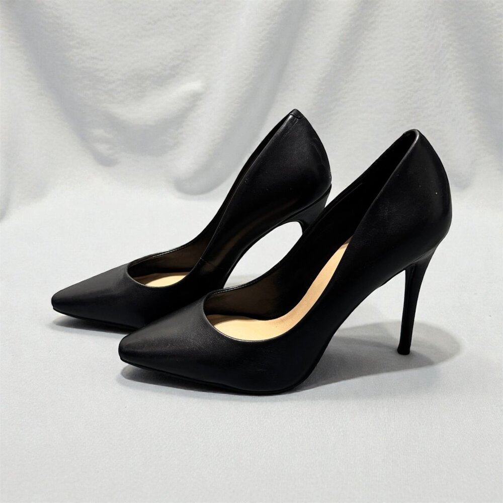 Aldo Black Pointed Toe Stiletto Heels